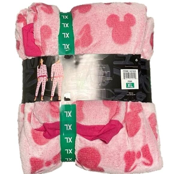 Disney Women's Sleepwear Pajamas Pink Size XL NWT - Picture 3 of 5